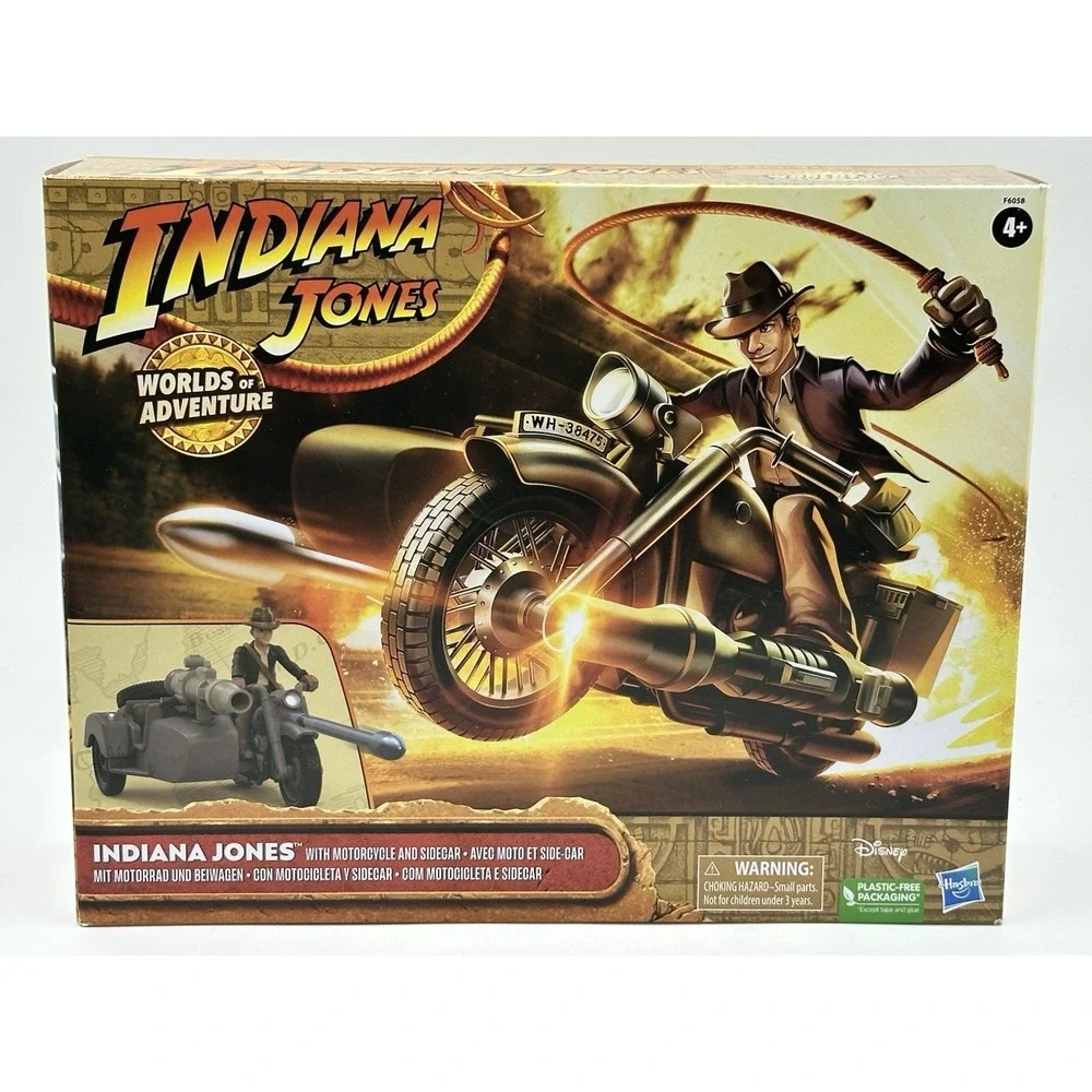 Disney Indiana Jones Worlds Of Adventure Indy Motorcycle and Sidecar